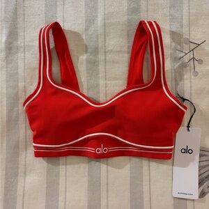 Alo Airbrush Heart Throb Bra